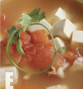 鮮茄豆腐湯 tomato tofu soup