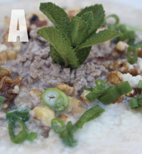牛肉小米粥 beef porridge