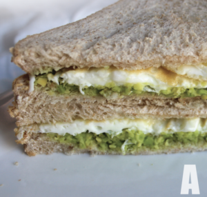 蛋白多士 avocado egg toast