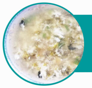 紫菜蛋清湯 seaweed egg soup